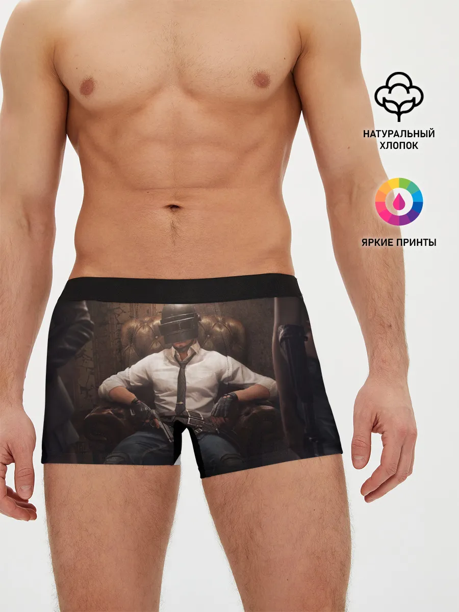 Мужские трусы боксеры / PUBG | ПАБГ