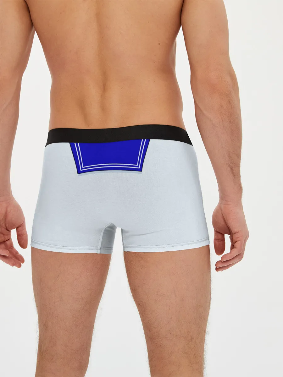 Мужские трусы боксеры / Матроска