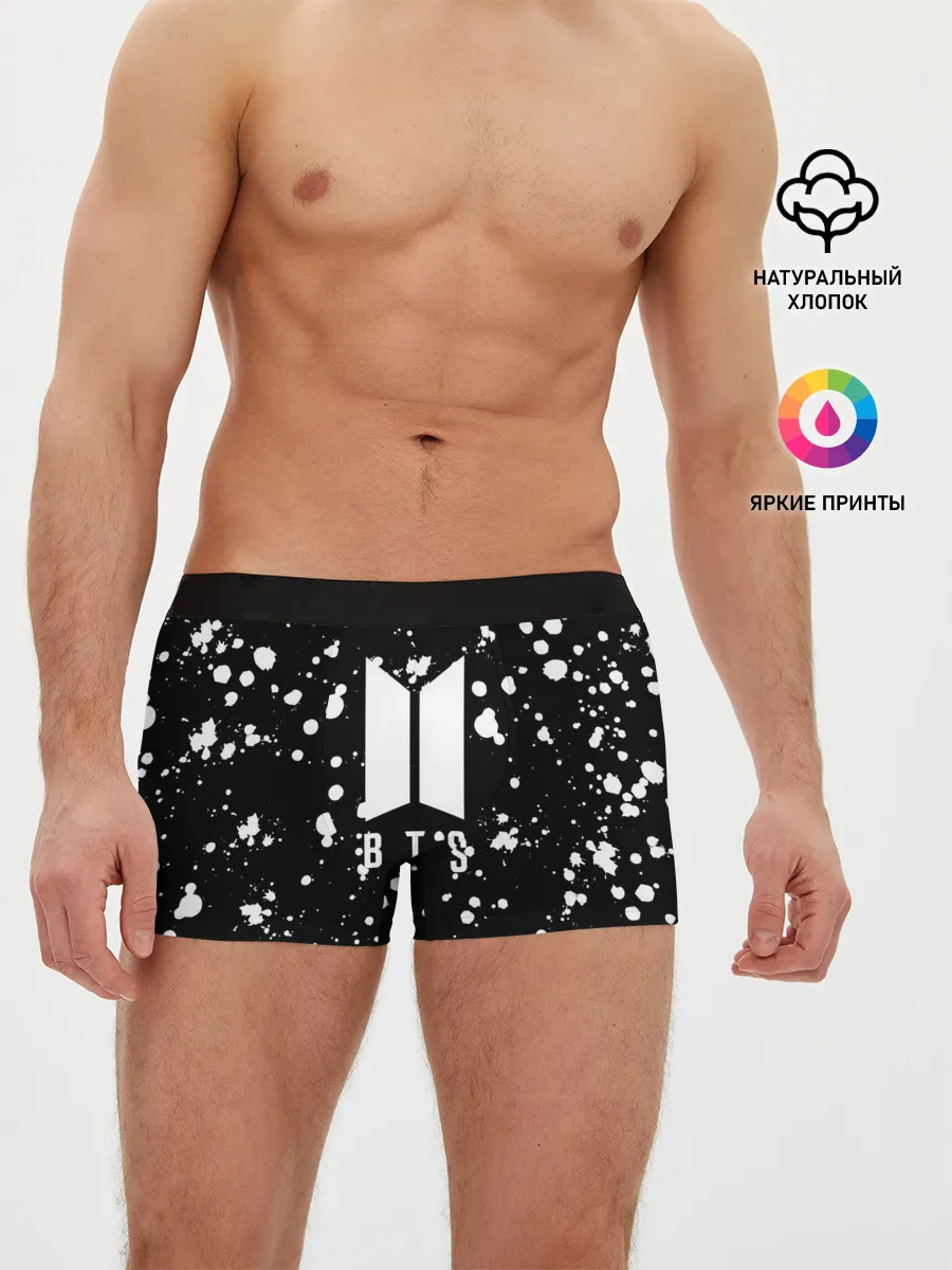 Мужские трусы боксеры / BTS