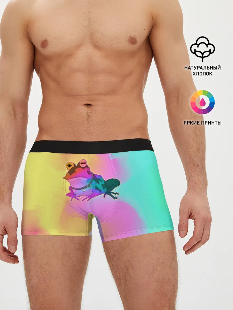 Мужские трусы боксеры / Кислотная Гипножаба