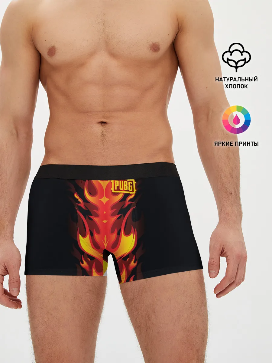 Мужские трусы боксеры / PUBG Fire