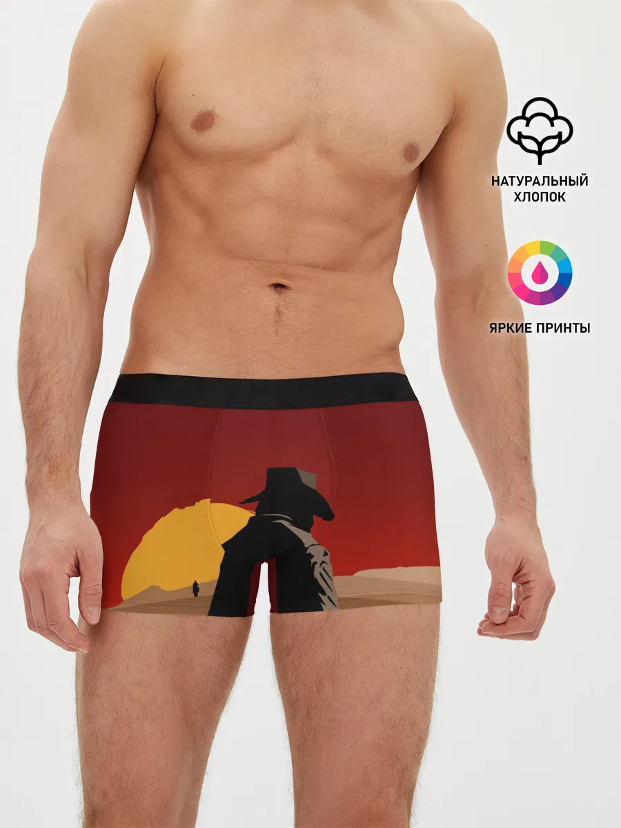 Мужские трусы боксеры / Red Dead Redemption 2
