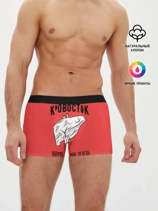 Мужские трусы боксеры / Кровосток - карма