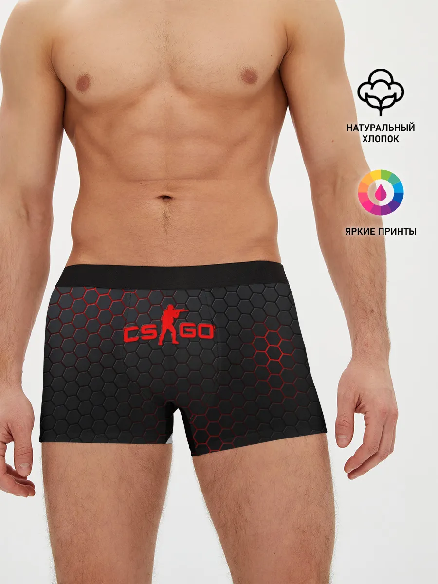 Мужские трусы боксеры / 3Counter-Strike
