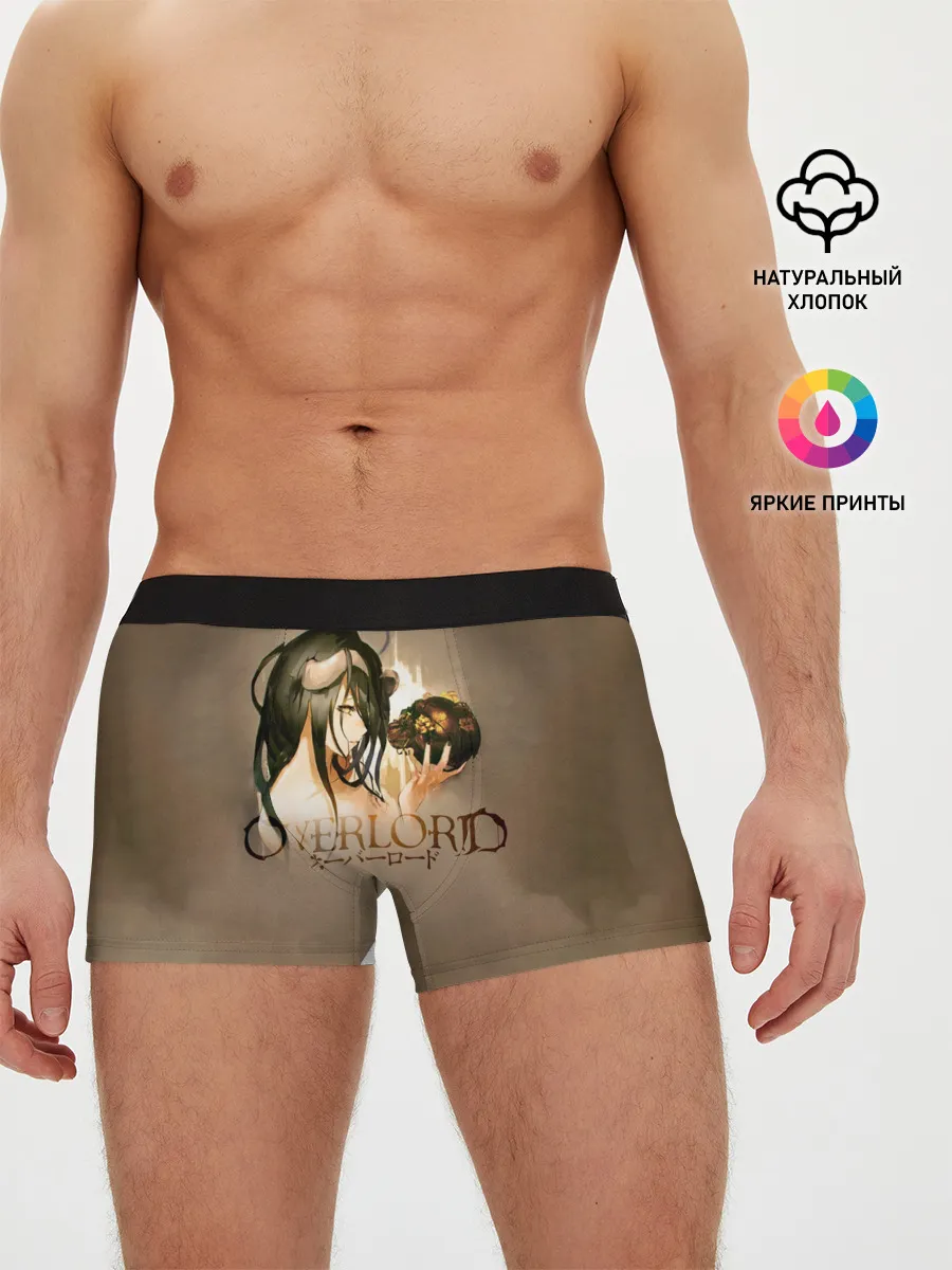 Мужские трусы боксеры / Overlord Albedo