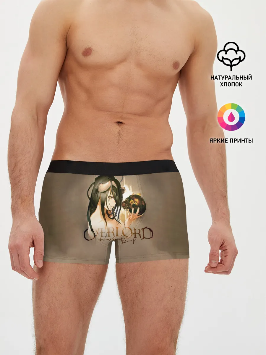 Мужские трусы боксеры / Overlord Albedo