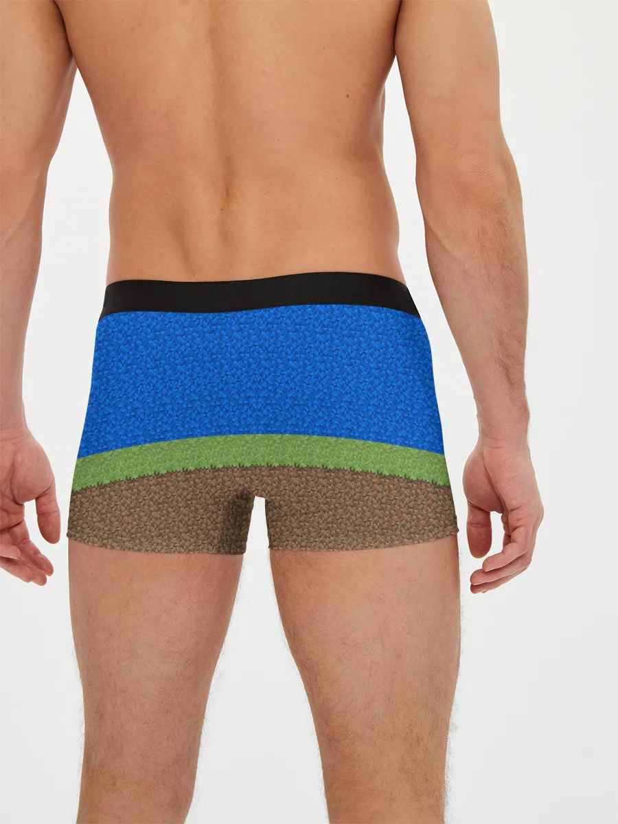 Мужские трусы боксеры / MINECRAFT