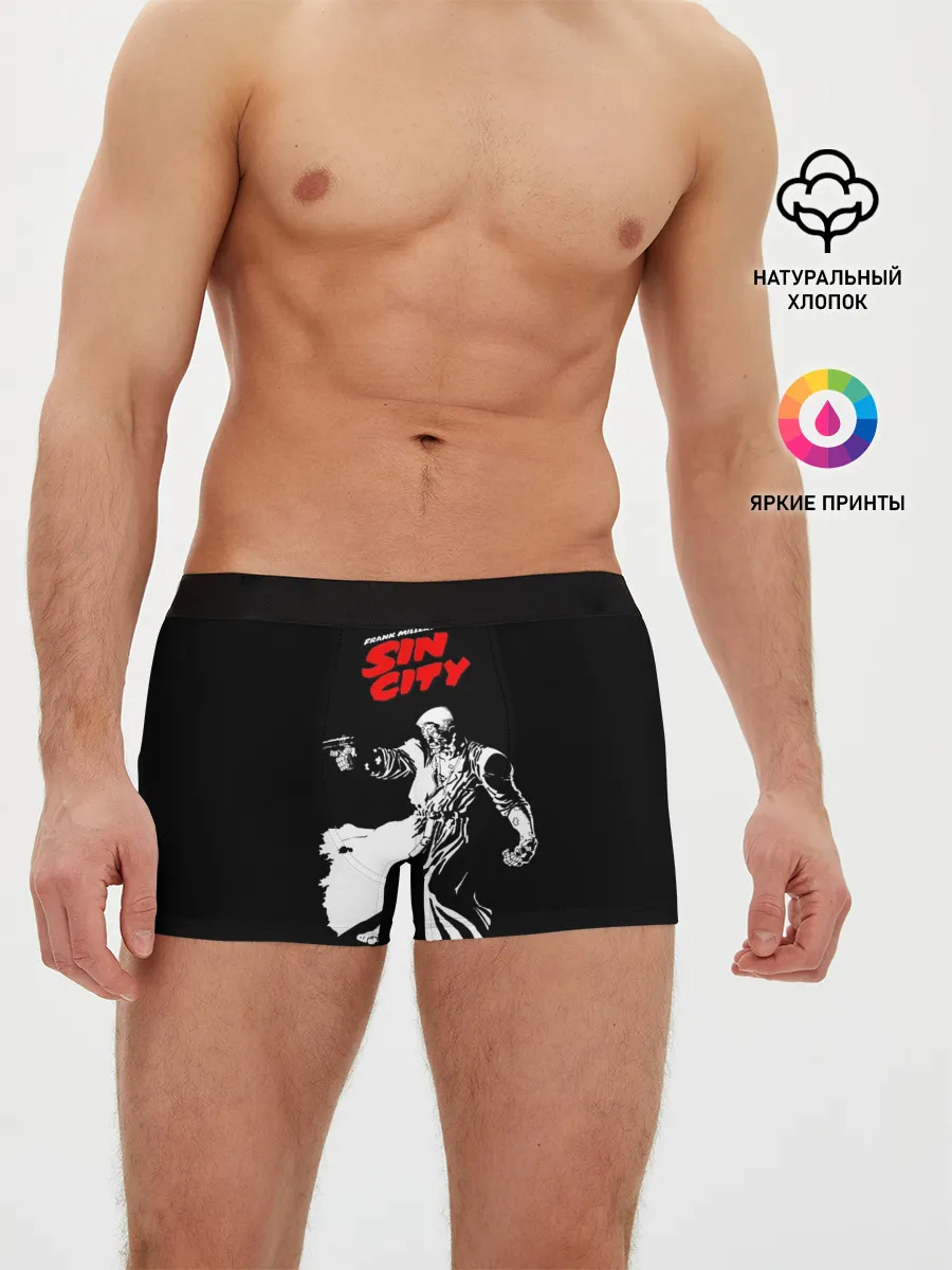 Мужские трусы боксеры / Sin City - Marv