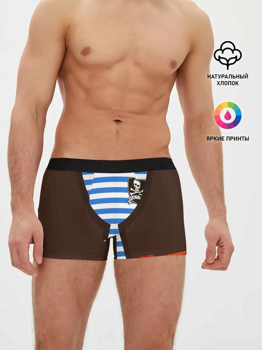Мужские трусы боксеры / Костюм пирата