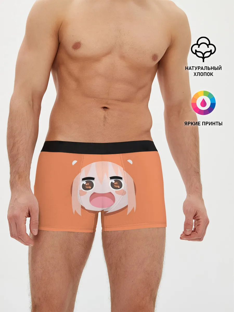 Мужские трусы боксеры / Мордочка Умару
