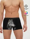 Мужские трусы боксеры / Wolf