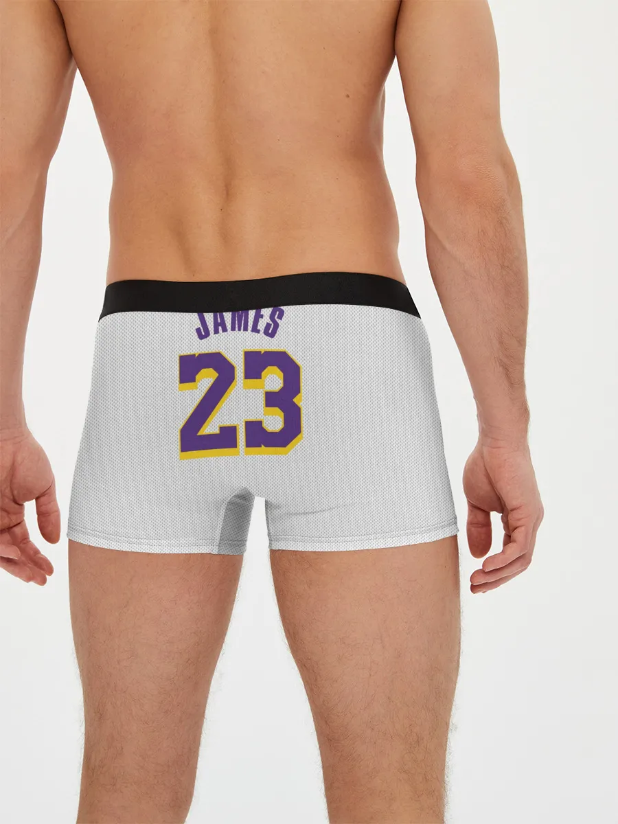 Мужские трусы боксеры / James 18-19 third LA Lakers
