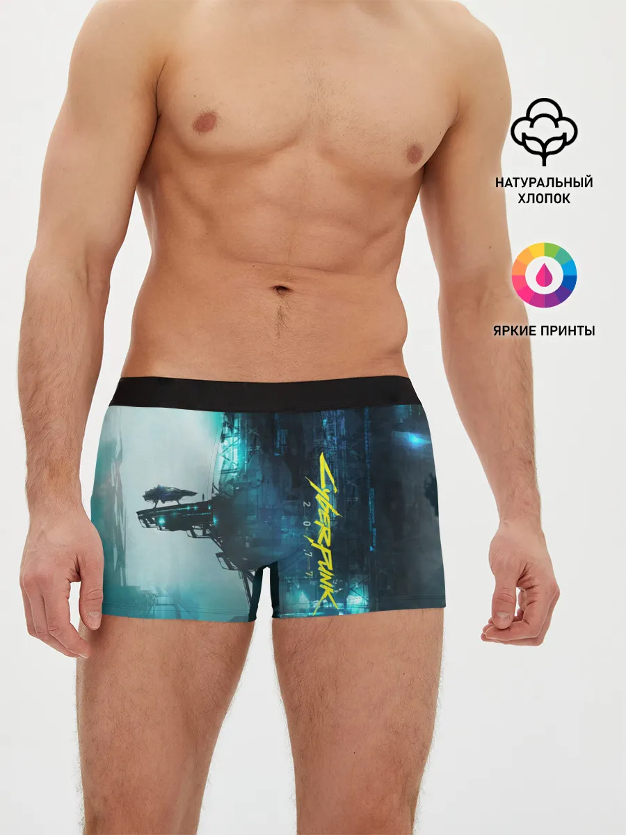 Мужские трусы боксеры / Cyberpunk 2077