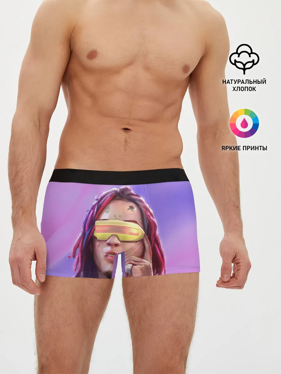 Мужские трусы боксеры / Lil Pump