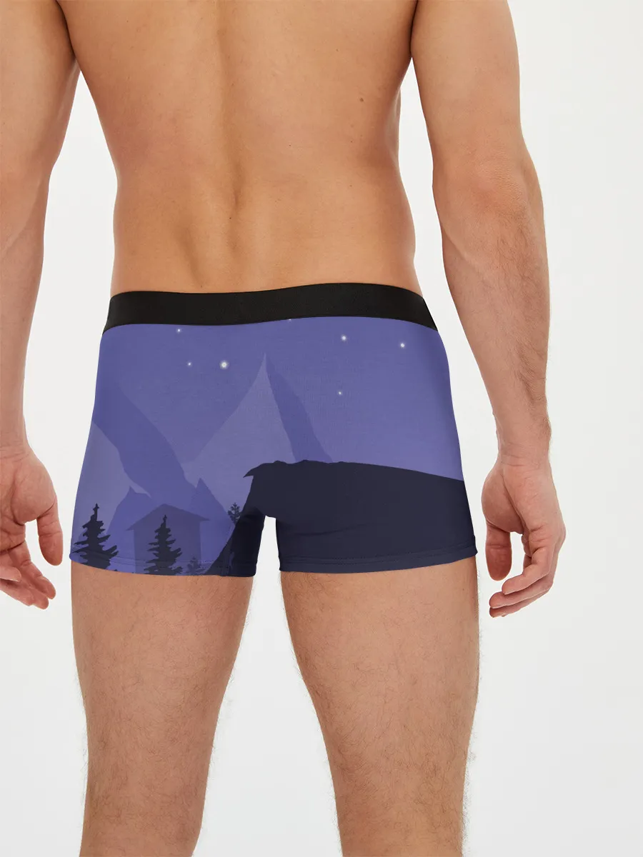 Мужские трусы боксеры / Ночной PUBG