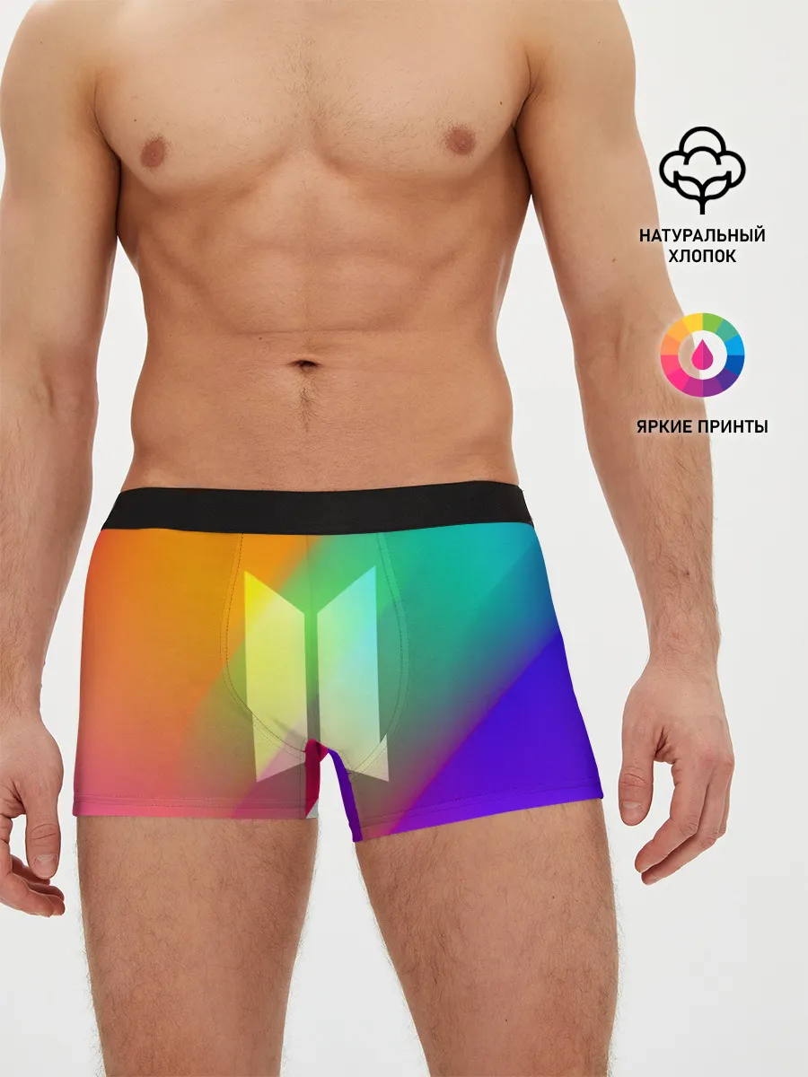 Мужские трусы боксеры / BTS