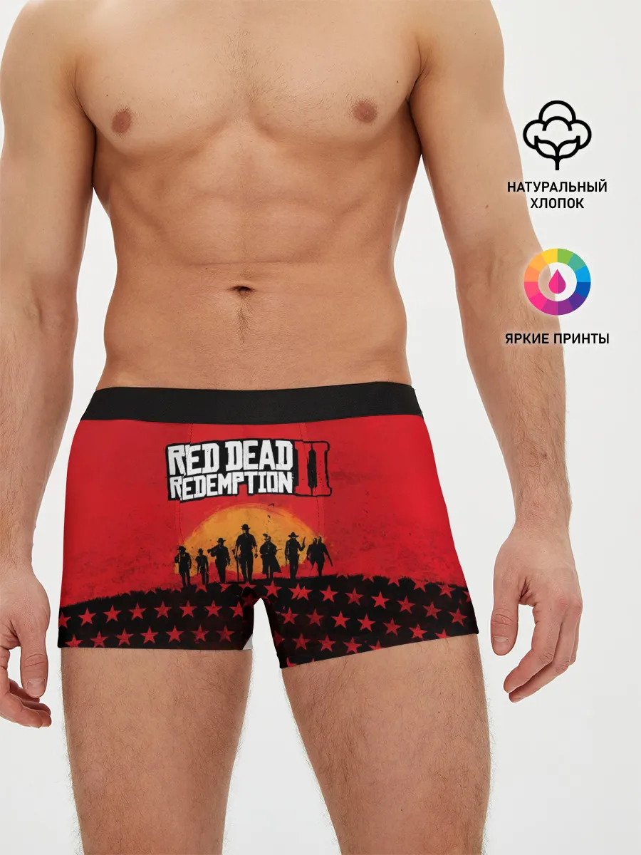 Мужские трусы боксеры / Red Dead Redemption 2