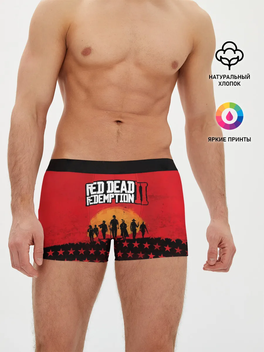 Мужские трусы боксеры / Red Dead Redemption 2
