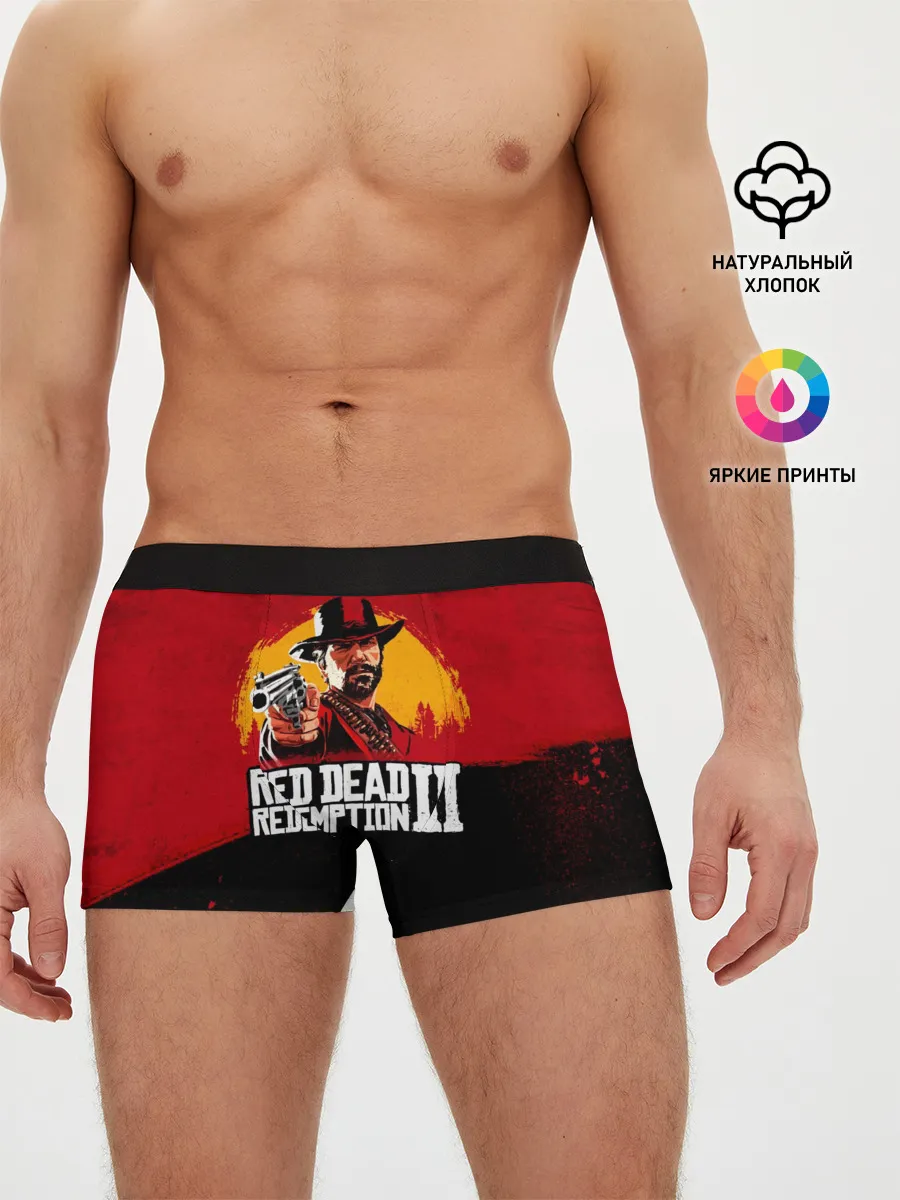 Мужские трусы боксеры / Red Dead Redemption 2