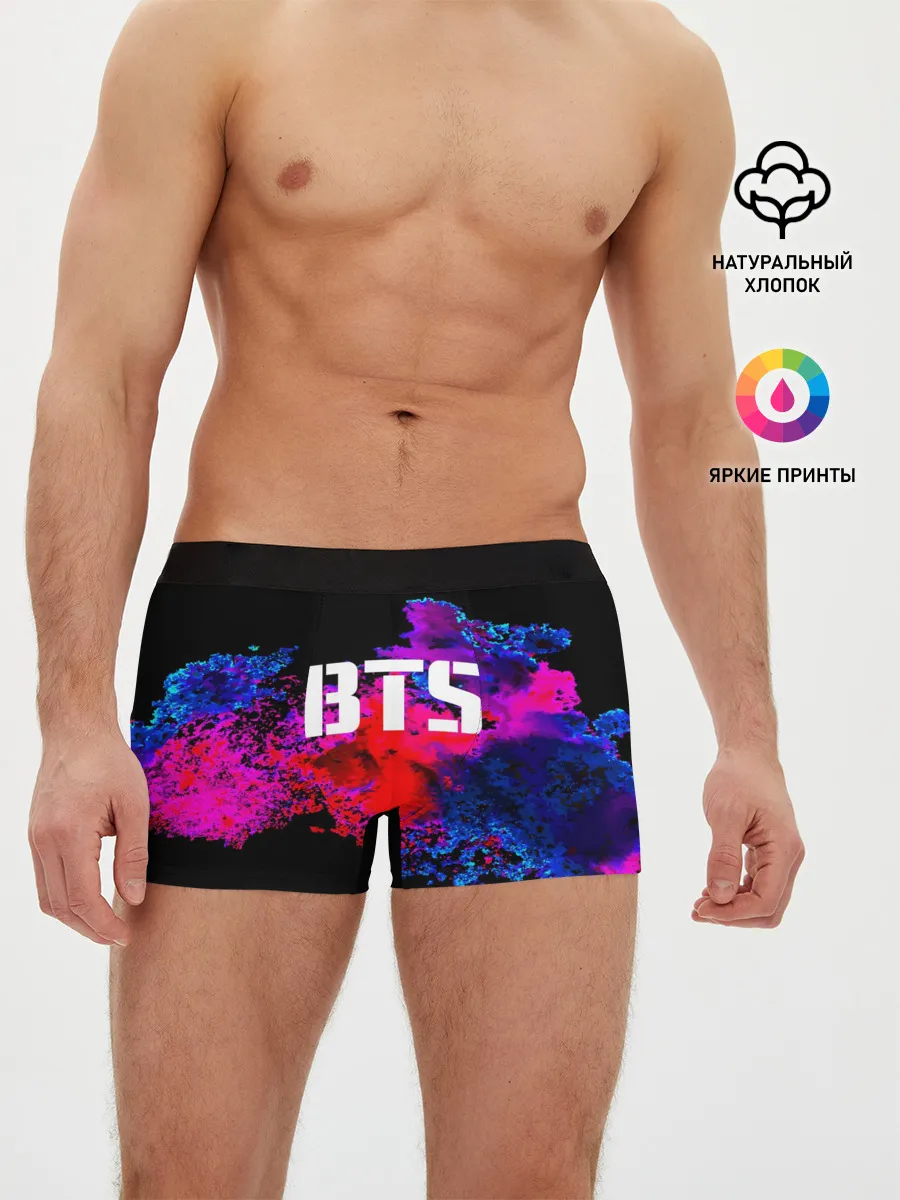 Мужские трусы боксеры / BTS
