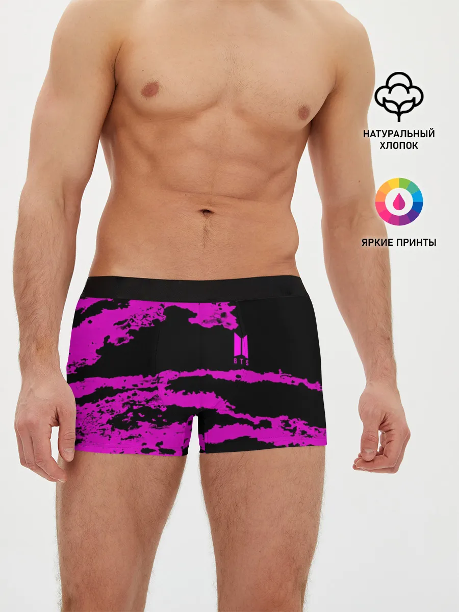 Мужские трусы боксеры / BTS