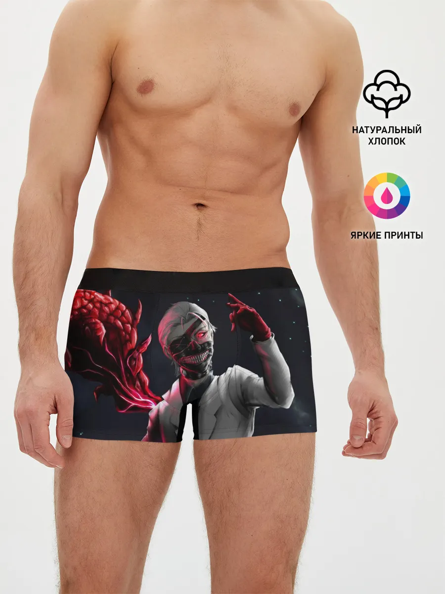 Мужские трусы боксеры / Ken Kaneki машет рукой