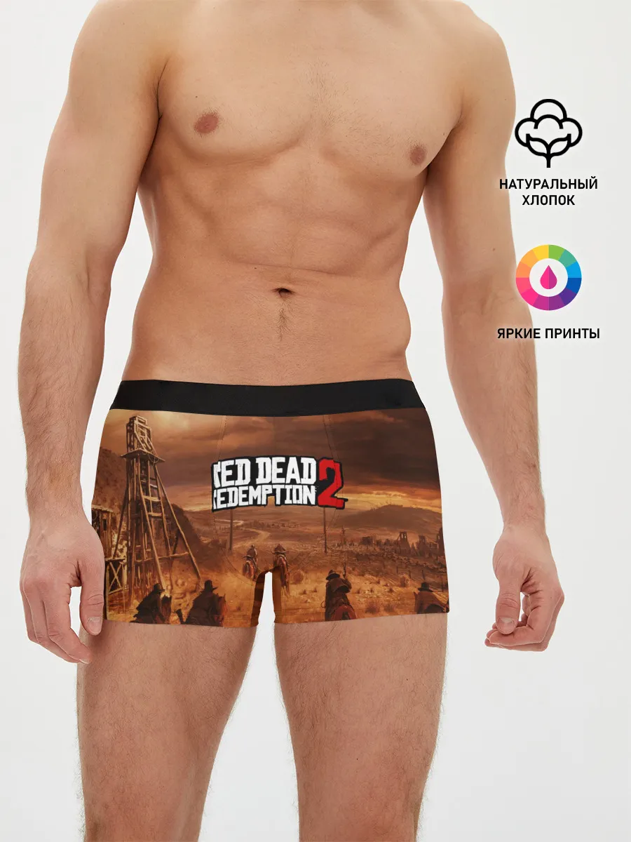 Мужские трусы боксеры / RED DEAD REDEMPTION 2