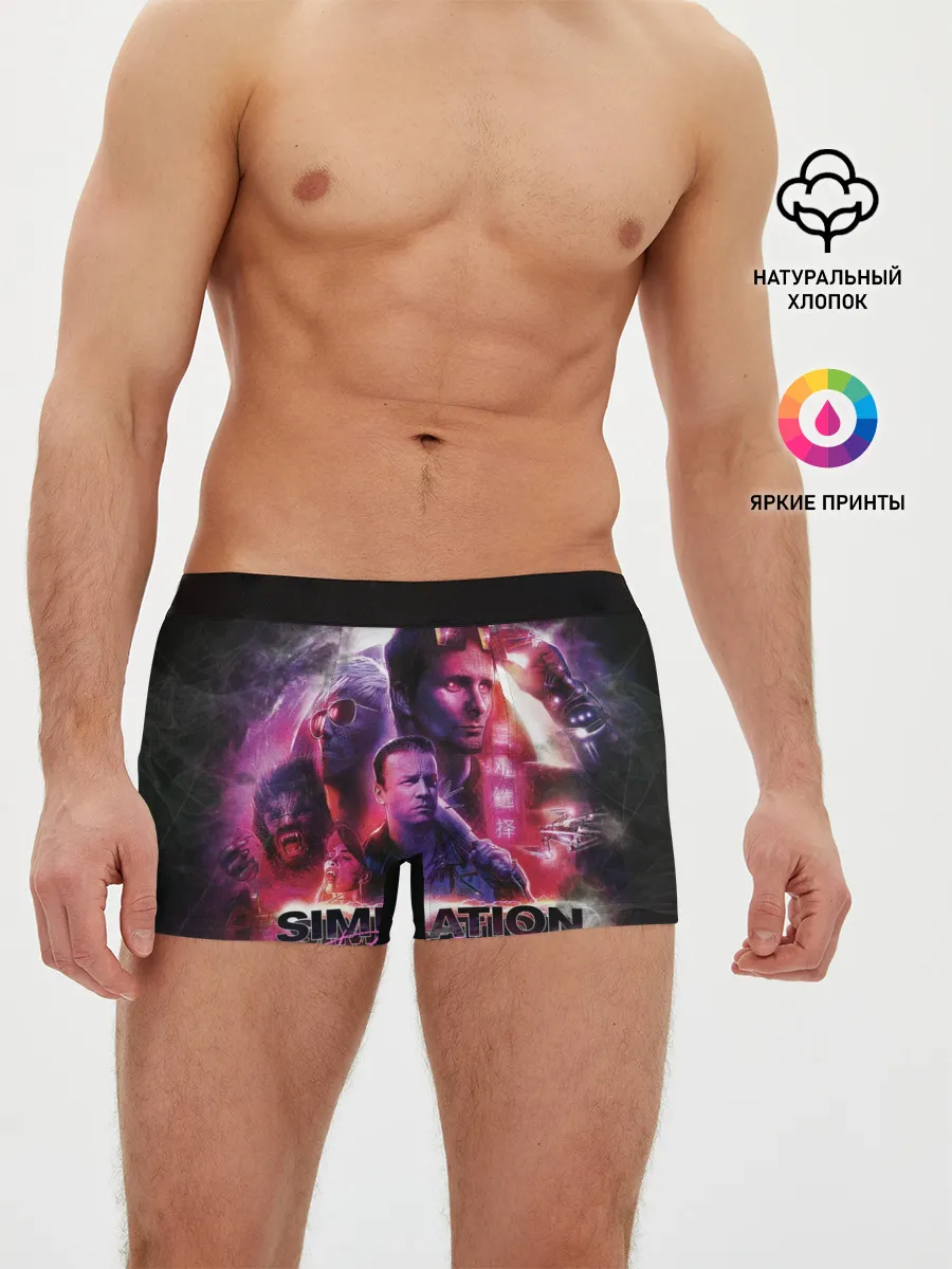 Мужские трусы боксеры / Simulation Theory