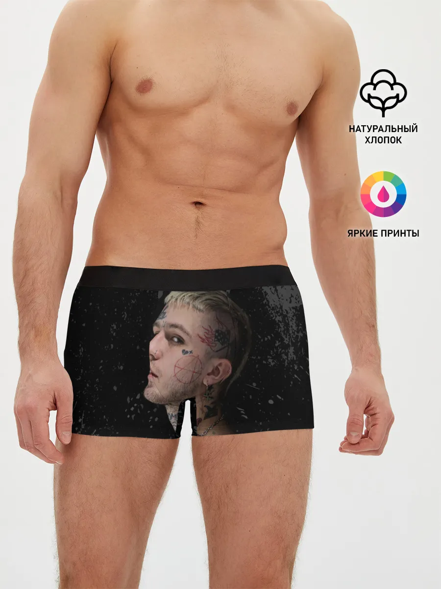 Мужские трусы боксеры / Lil Peep