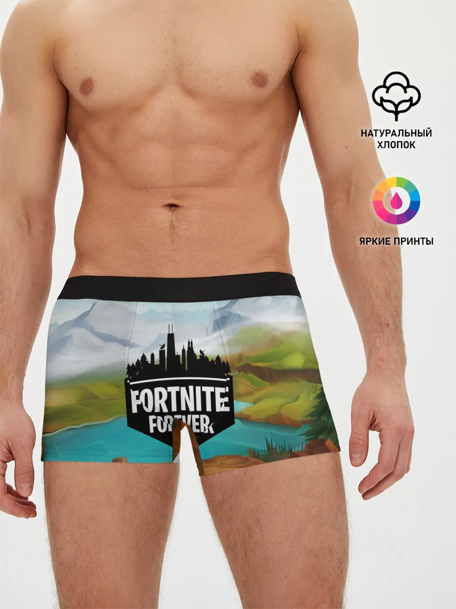 Мужские трусы боксеры / Fortnite Forever