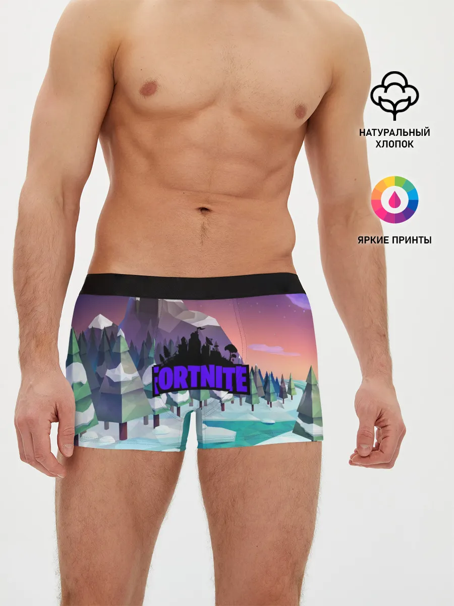 Мужские трусы боксеры / fortnite