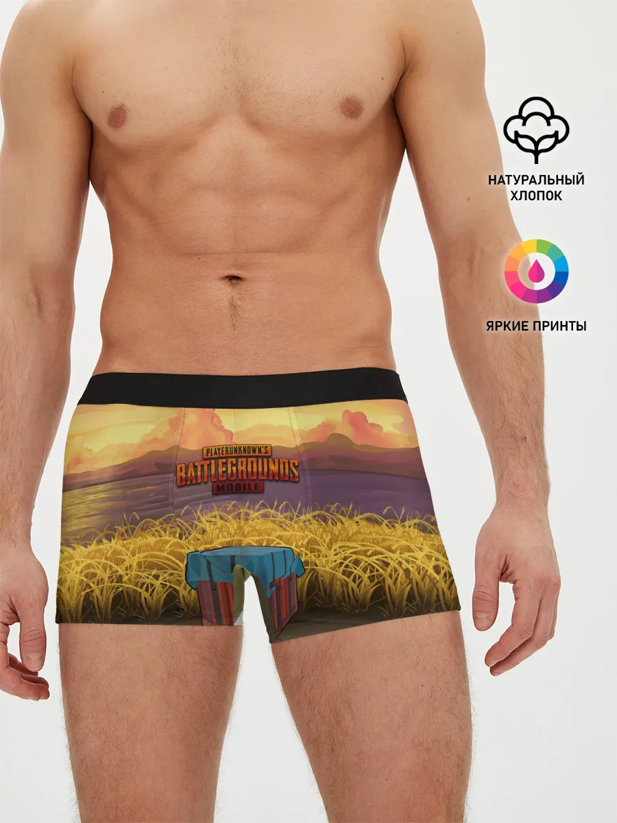 Мужские трусы боксеры / PUBG MOBILE