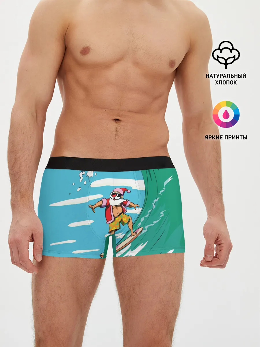 Мужские трусы боксеры / Cool Santa