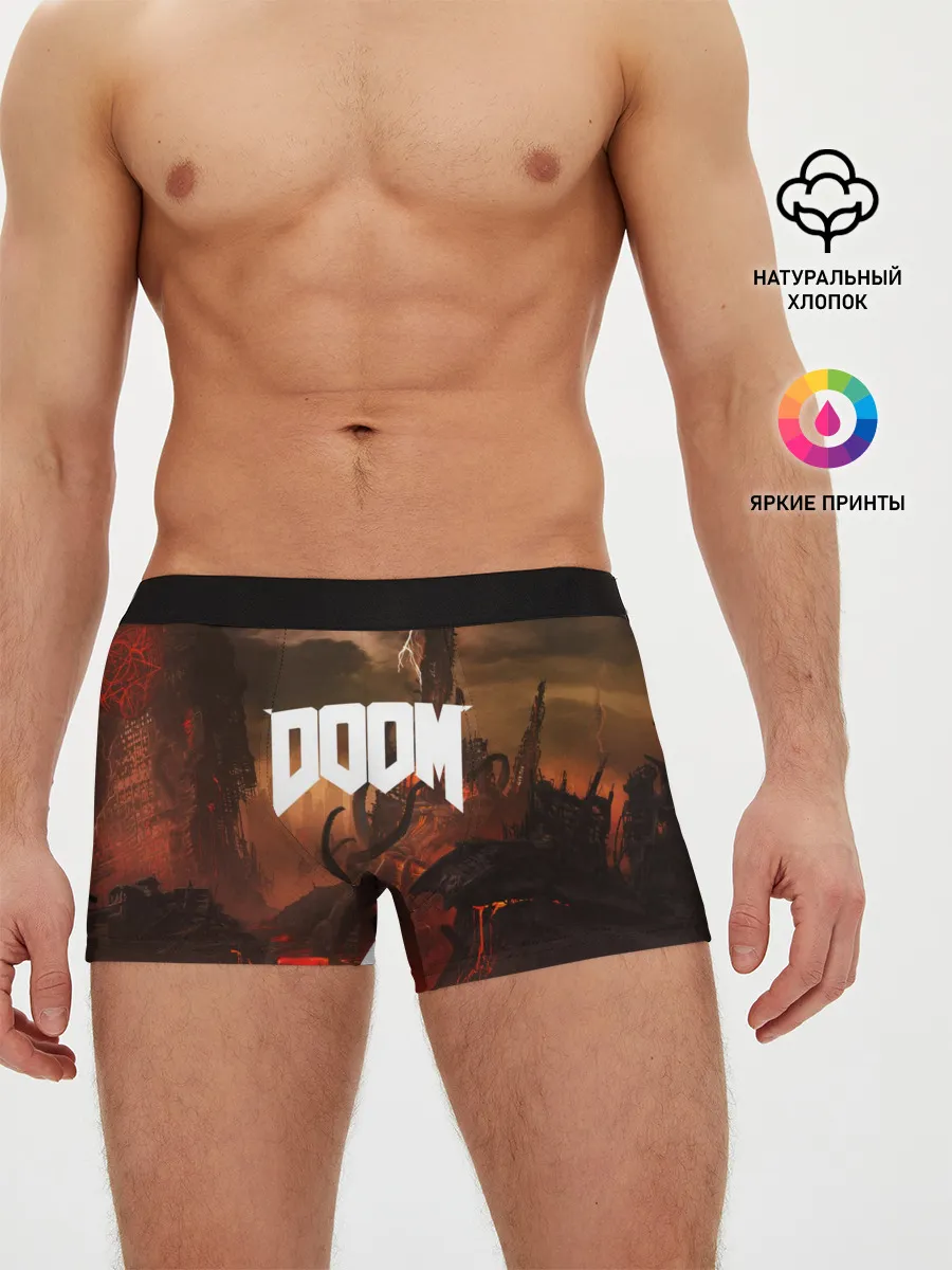Мужские трусы боксеры / DOOM