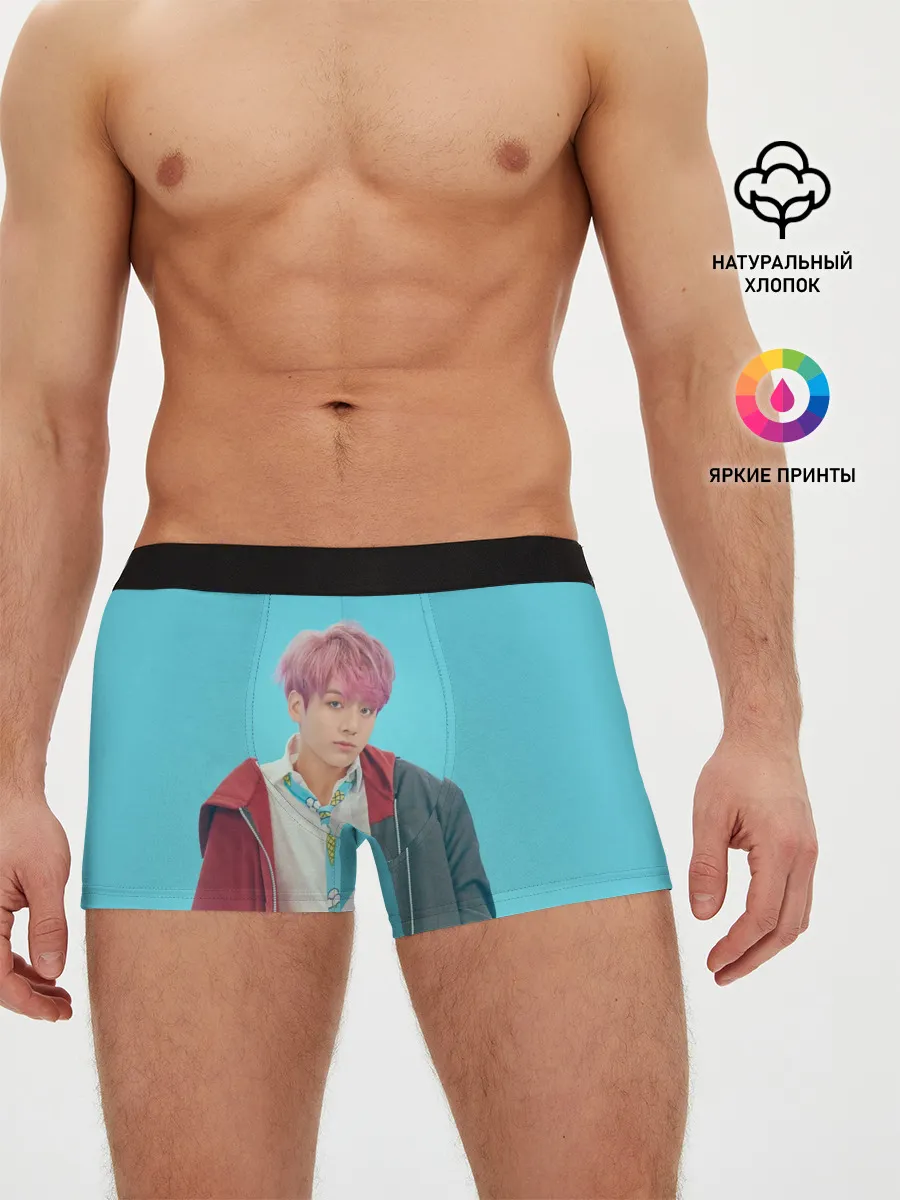 Мужские трусы боксеры / BTS. Jungkook