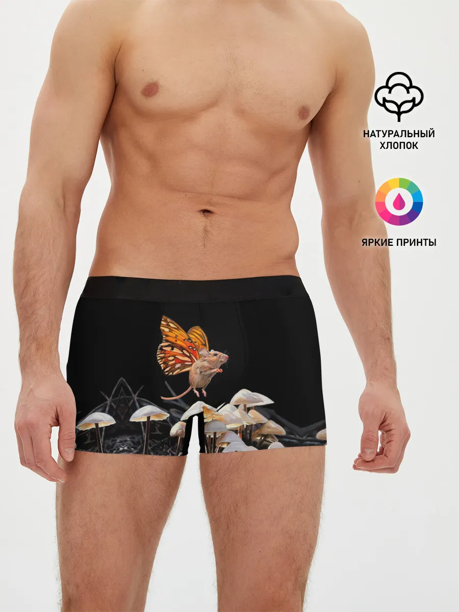 Мужские трусы боксеры / Hover