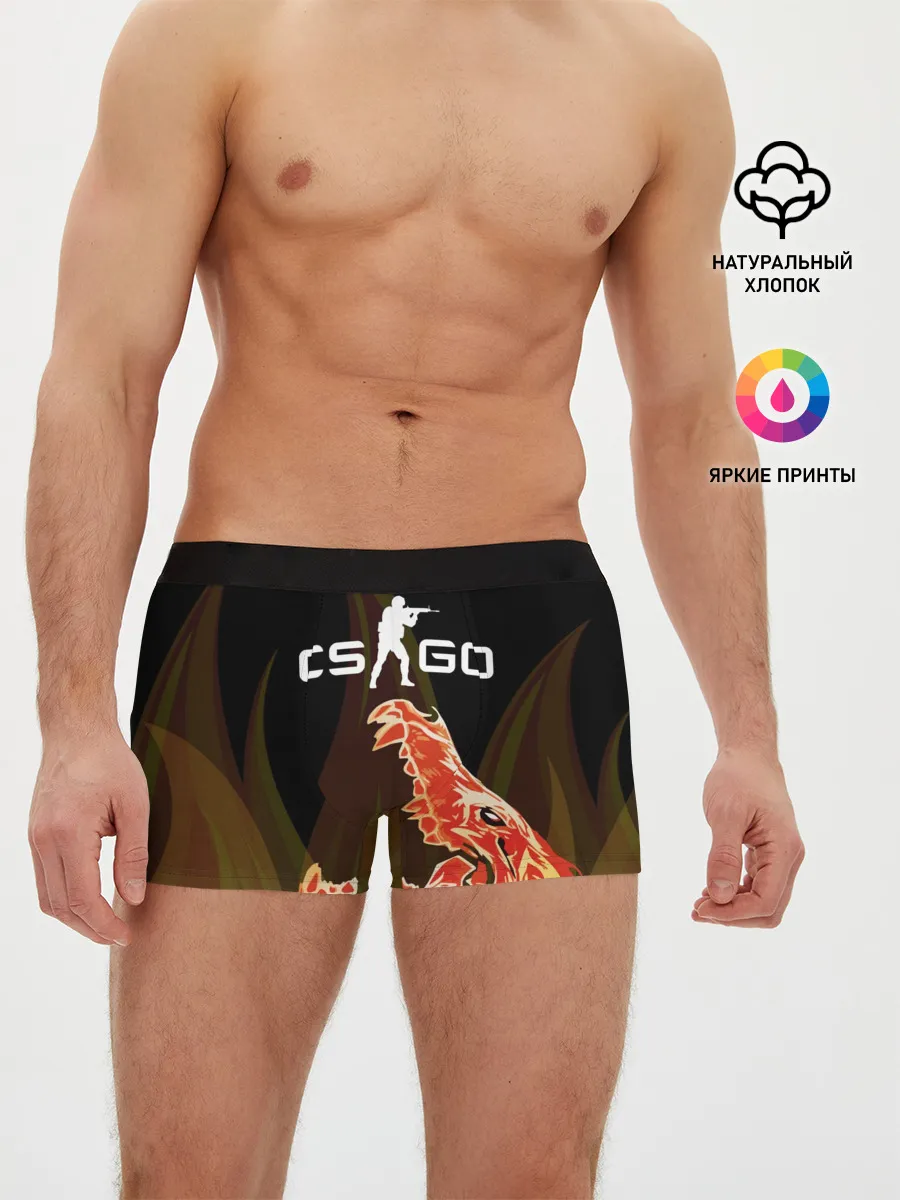 Мужские трусы боксеры / CS:GO - Howl