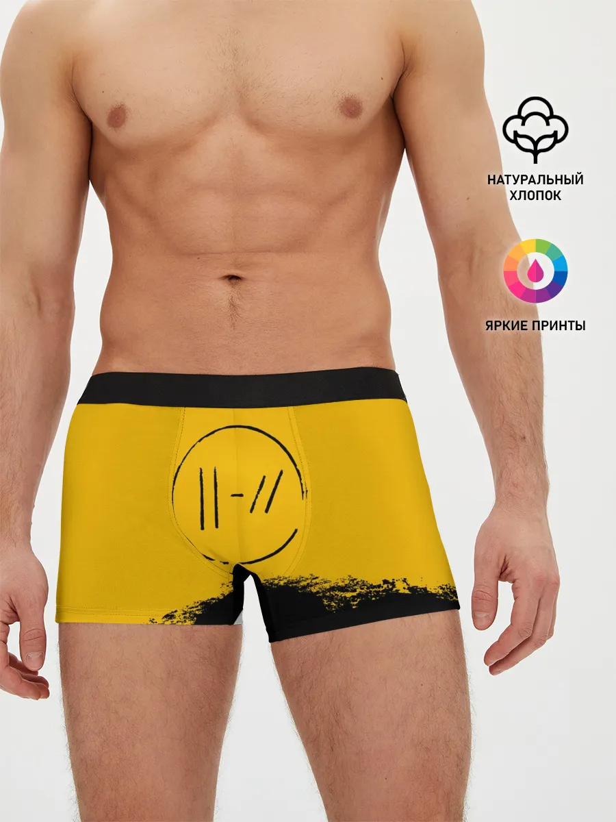 Мужские трусы боксеры / TWENTY ONE PILOTS / TOP