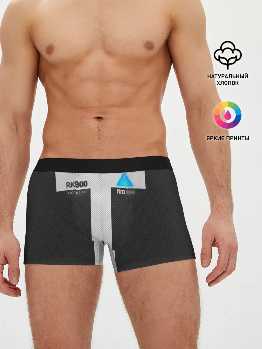 Мужские трусы боксеры / Connor Detroit: Become Human