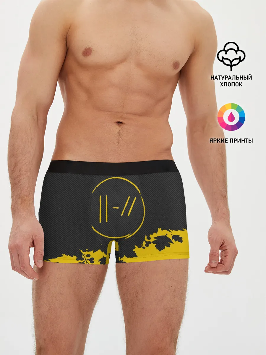 Мужские трусы боксеры / TWENTY ONE PILOTS.