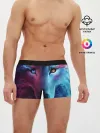 Мужские трусы боксеры / NEON WOLF | НЕОНОВЫЙ ВОЛК