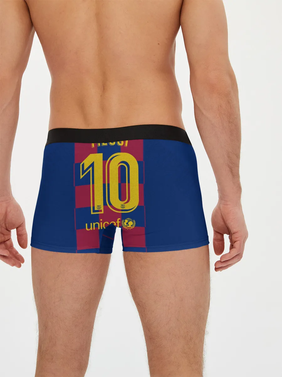 Мужские трусы боксеры / Messi home 19-20 season