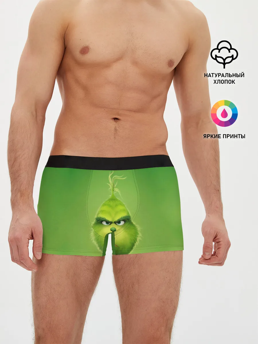 Мужские трусы боксеры / Гринч