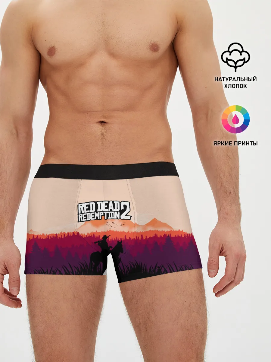 Мужские трусы боксеры / Red Dead Redemption