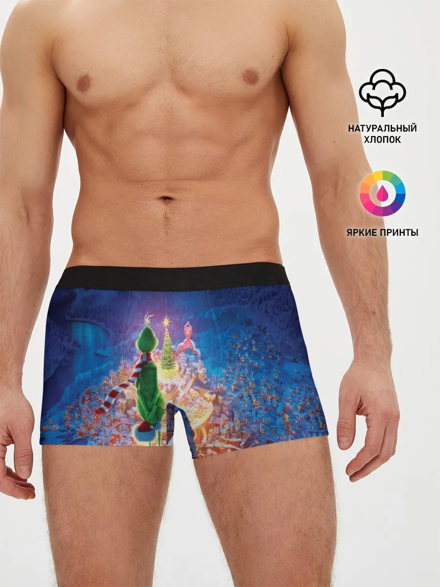 Мужские трусы боксеры / Dr. Seuss The Grinch