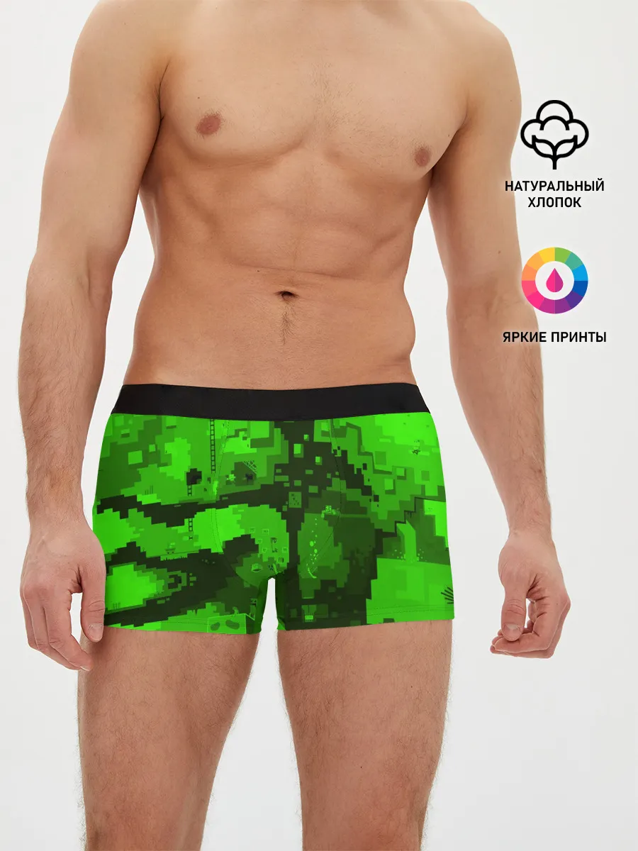 Мужские трусы боксеры / Minecraft