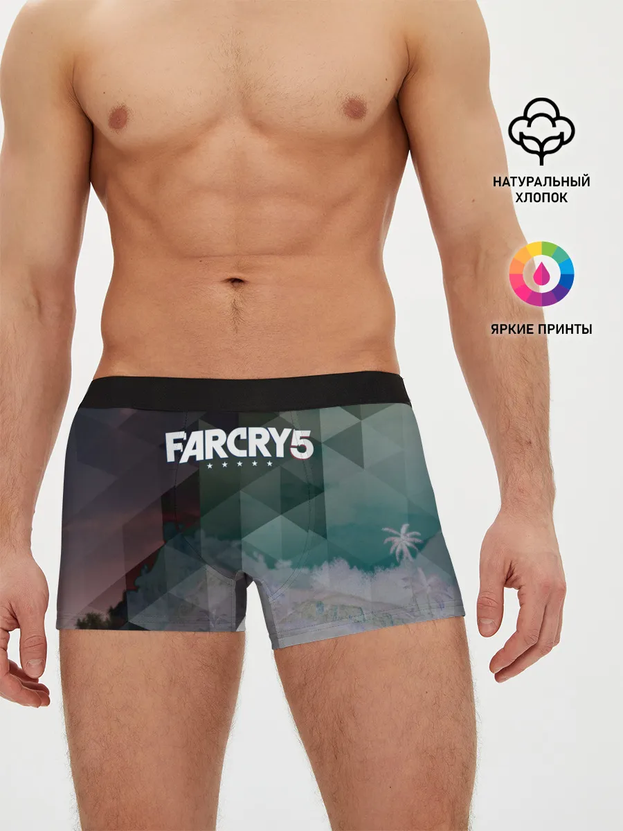 Мужские трусы боксеры / FarCry polygon