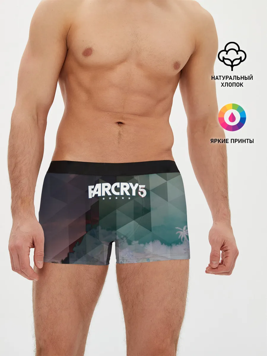 Мужские трусы боксеры / FarCry polygon