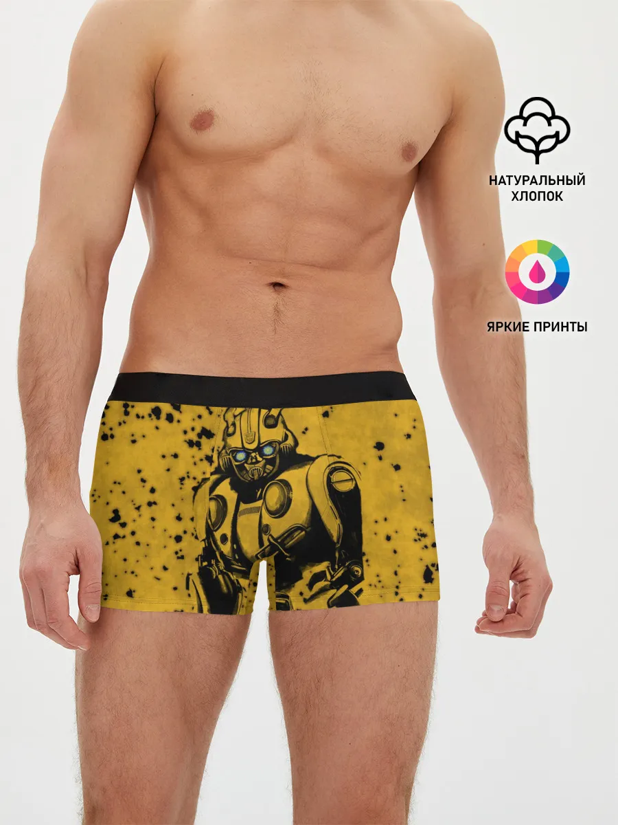 Мужские трусы боксеры / Bumblebee