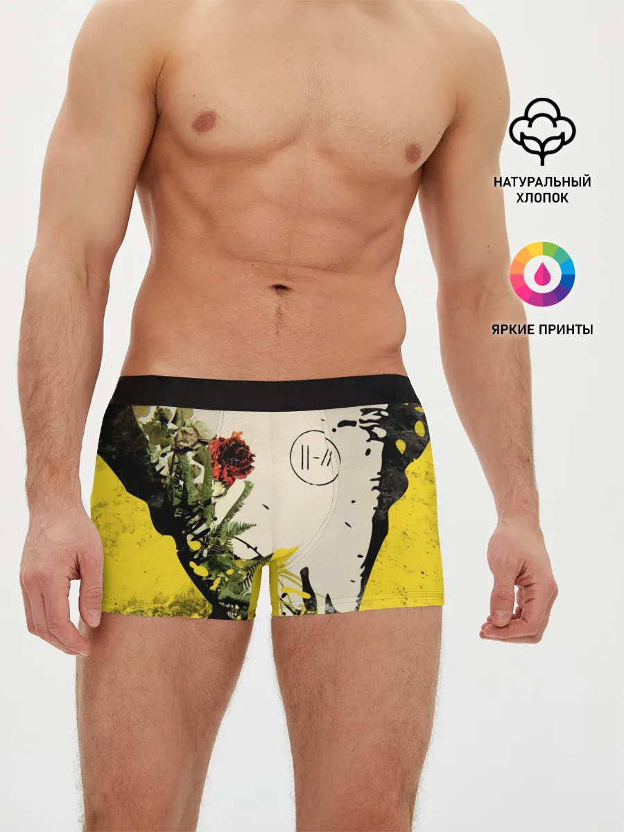 Мужские трусы боксеры / Twenty One Pilots - Trench